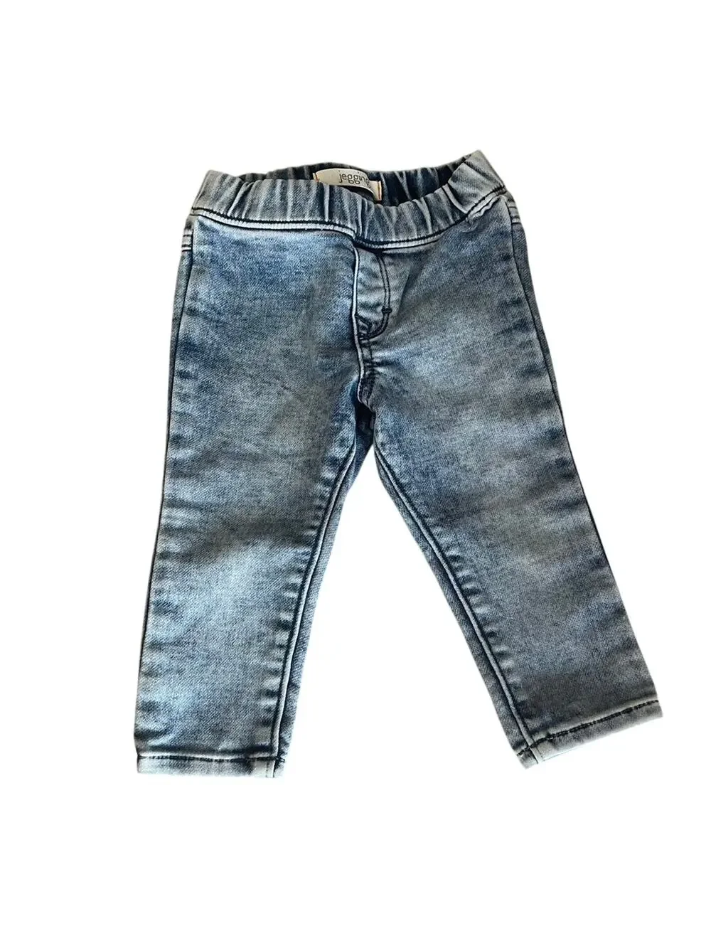 Gymboree Baby Girls' Blue Jeggings – Size 12–18 Months